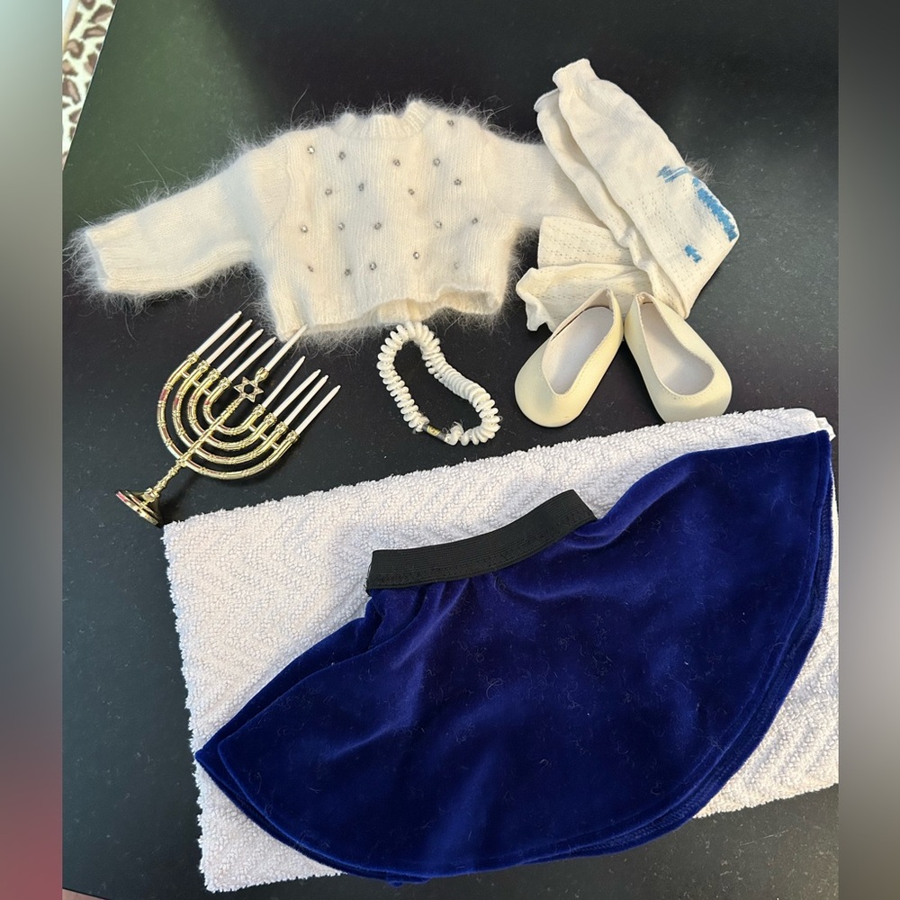 American Girl,original Pleasant Company 1996,Hanukkah Outfit and accessories